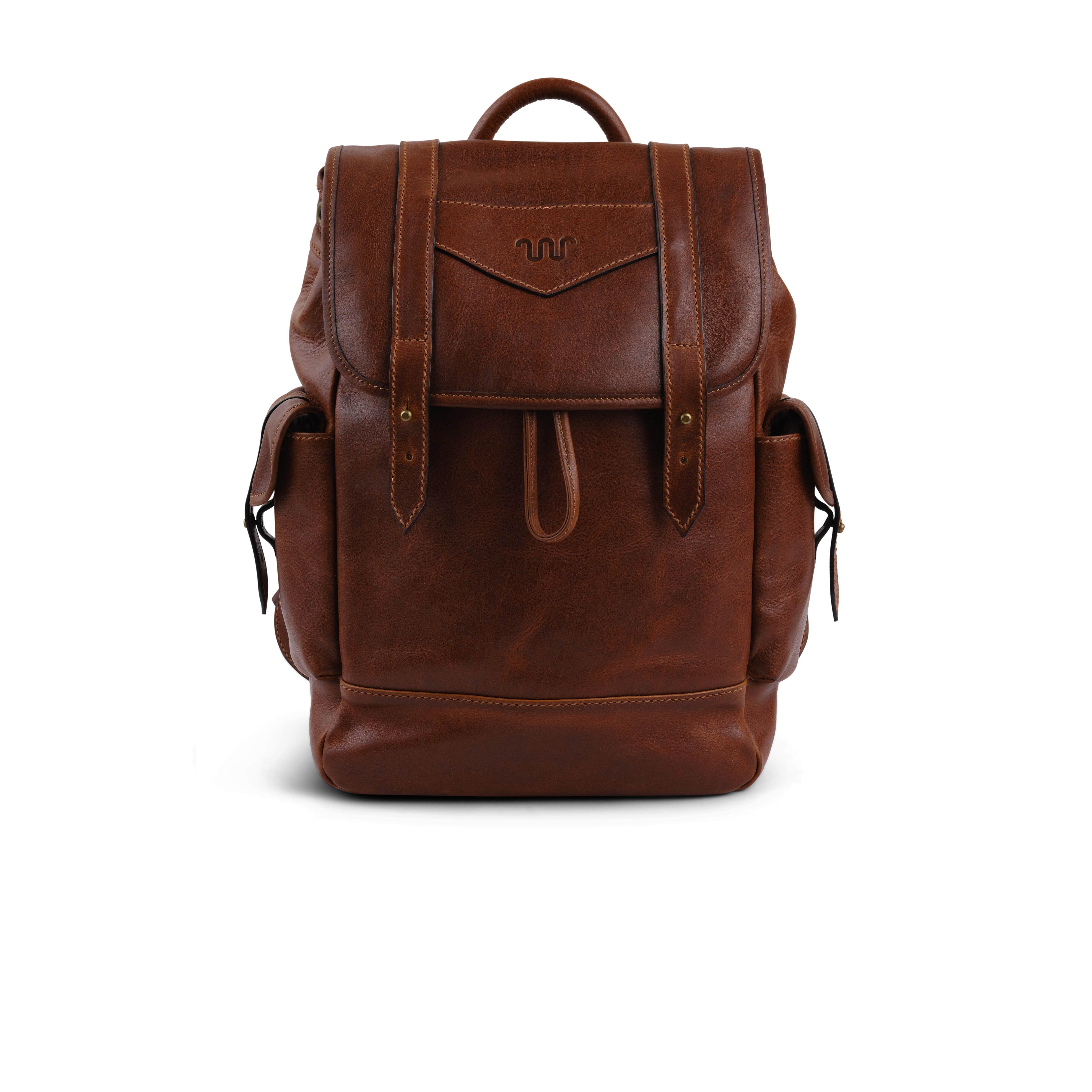 colin leather crunch backpack Troubadour Generation it includes a front zipper pocket HAWKINS BACKPACK Z-733 CAMEL