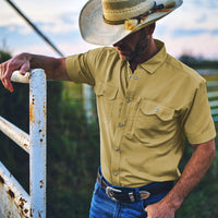 Men's Blue Norther™ Short Sleeve Tech Shirt