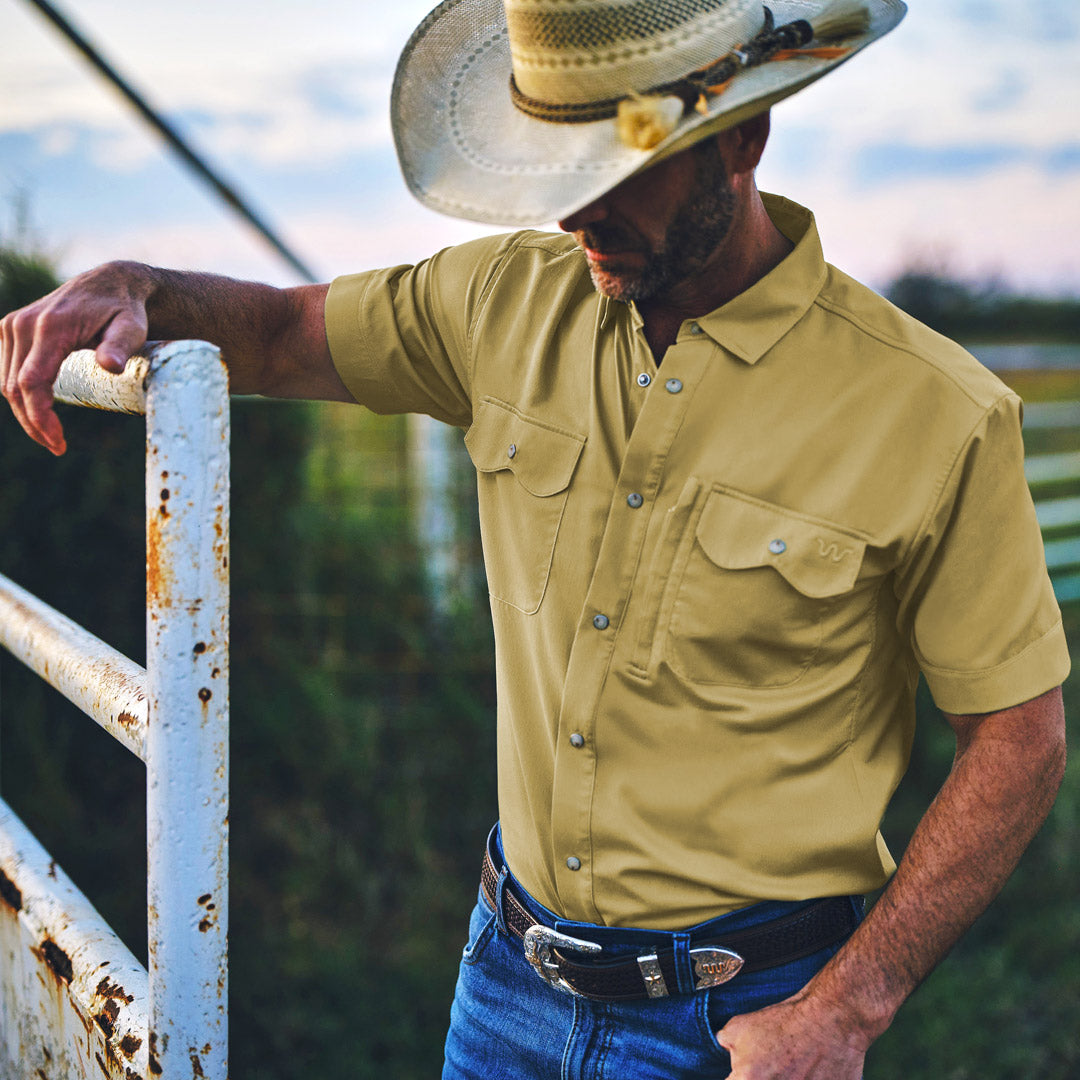 Men's Blue Norther™ Short Sleeve Tech Shirt