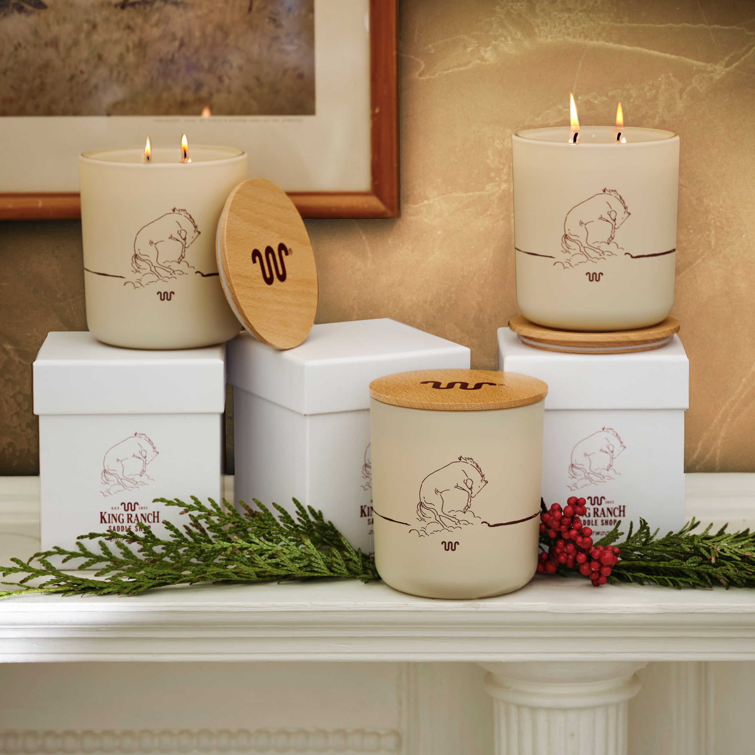 King Ranch Driftwood Candle