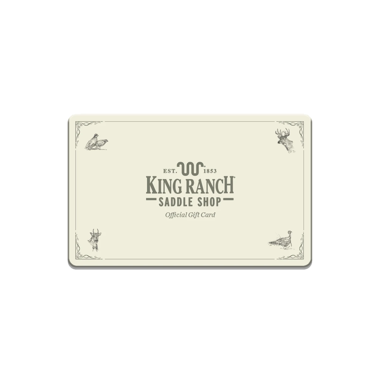 King Ranch Gift Card
