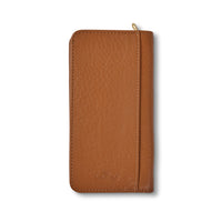 Zip Around Leather Wallet