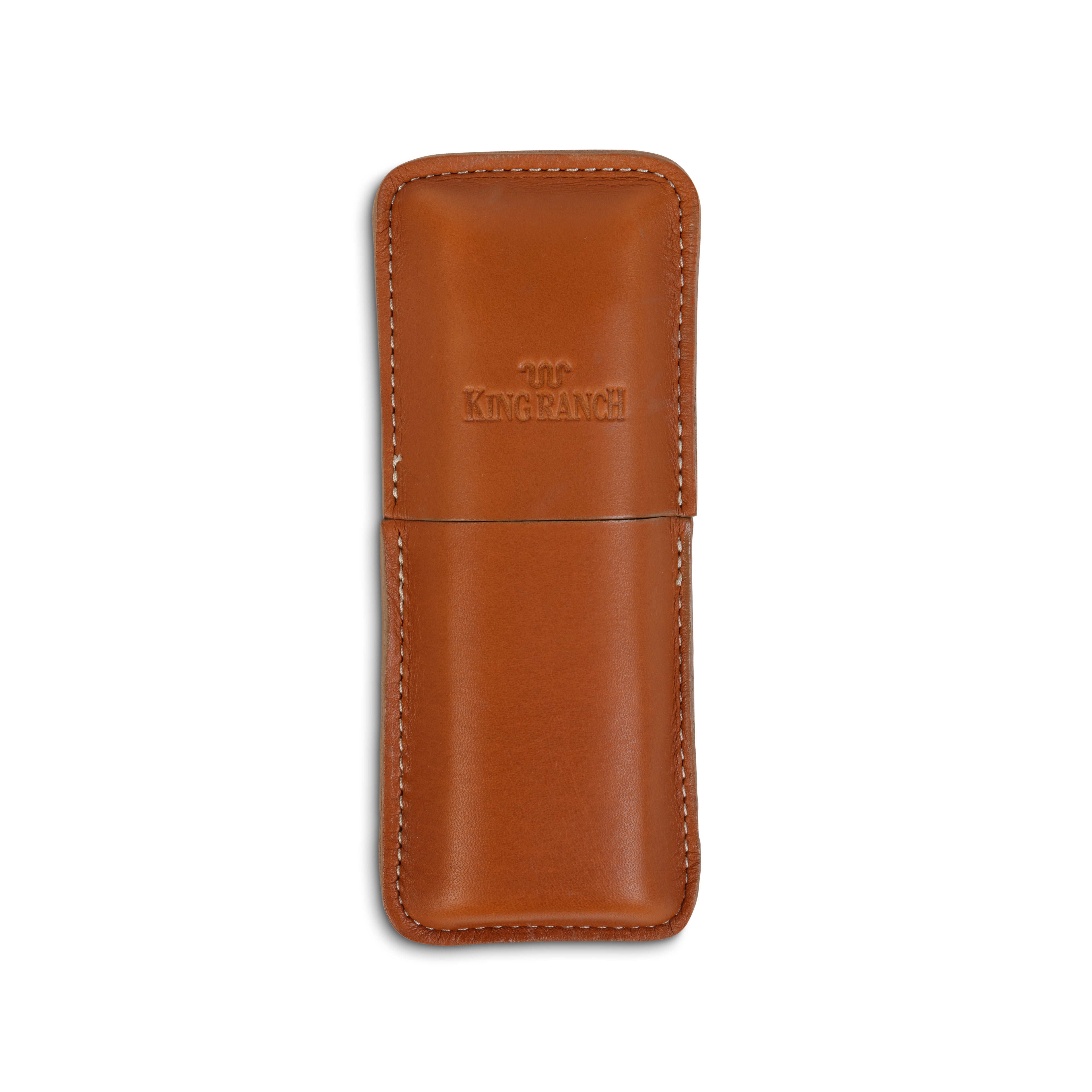 leather cigarette holder Men's Cigar Holder Two-finger