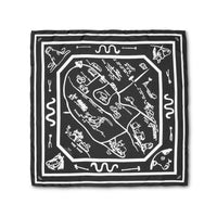 Loop Road Silk Scarves 36 X 36