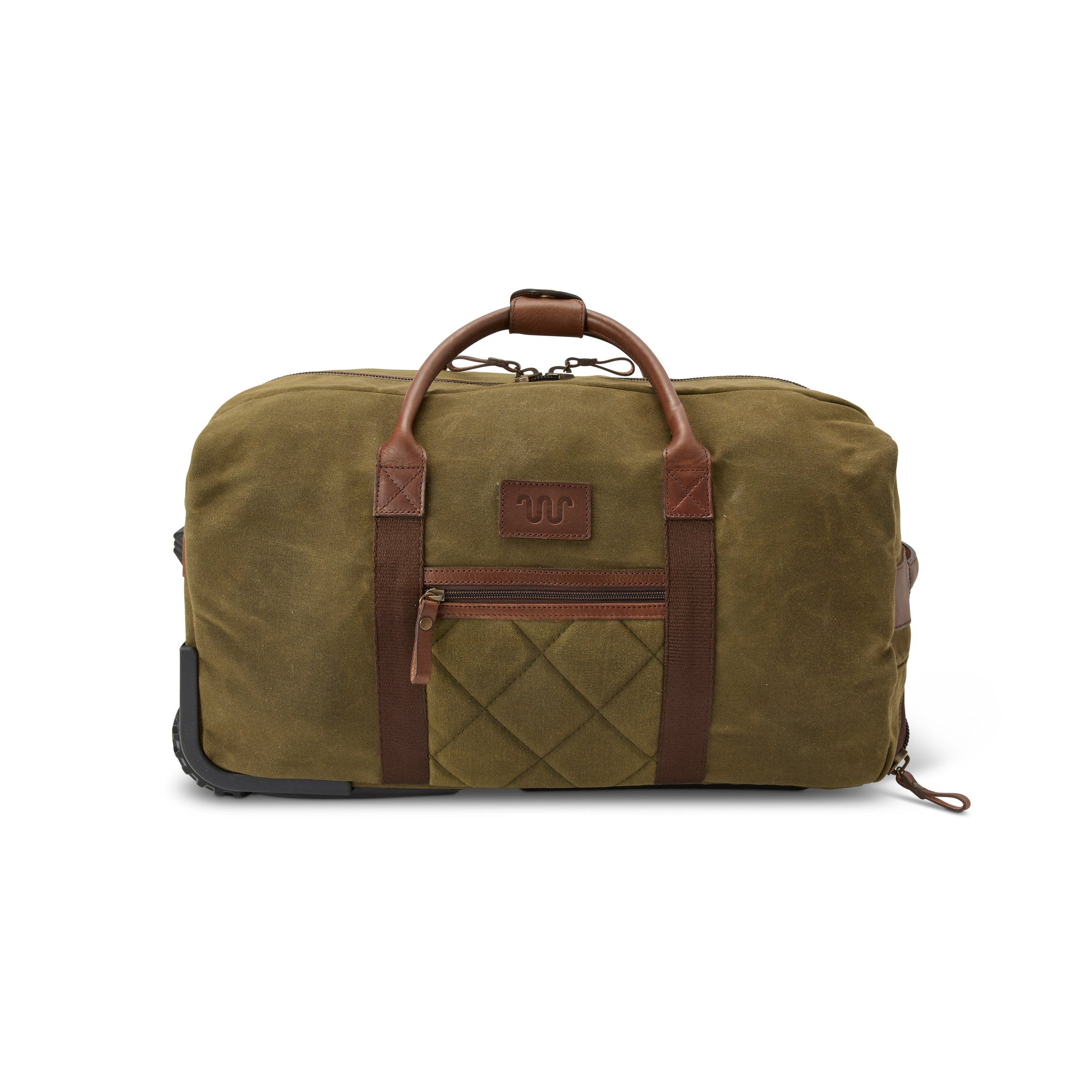 Waxed Canvas Rolling Duffle