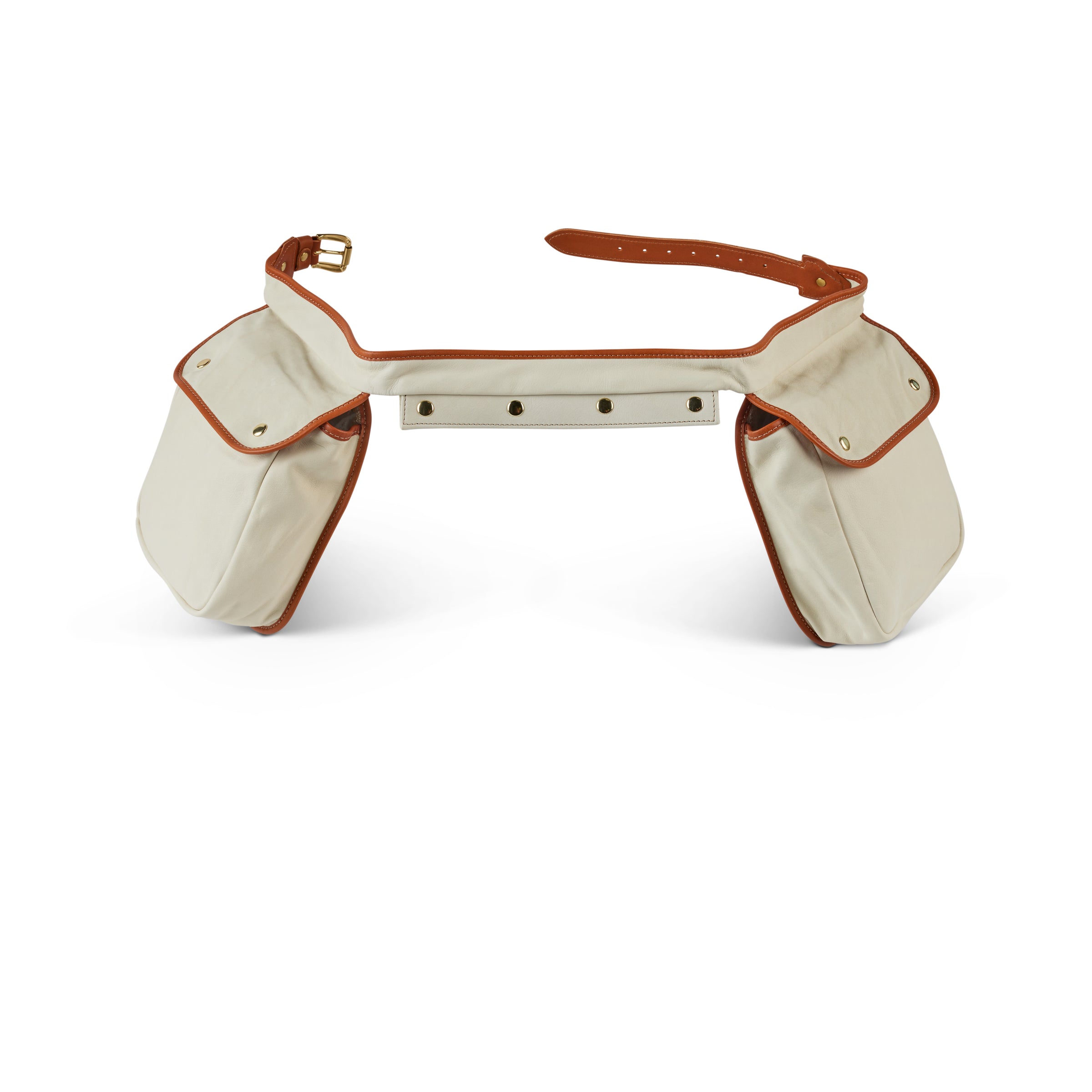 Ultimate Shooting Bag W/Detachable Center Pkt. Cream Cow