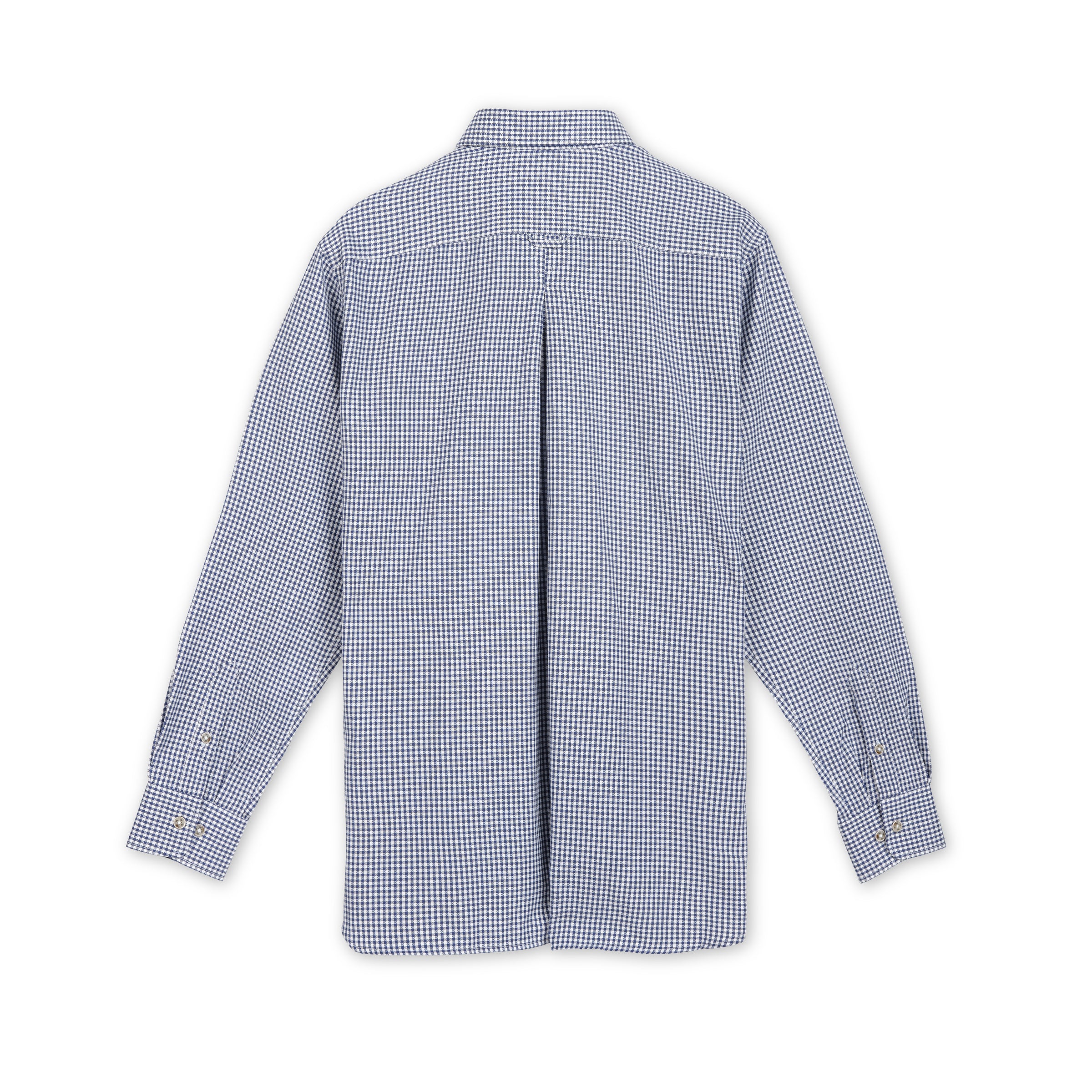 Men's L/S Grid Oxford Collared Shirt