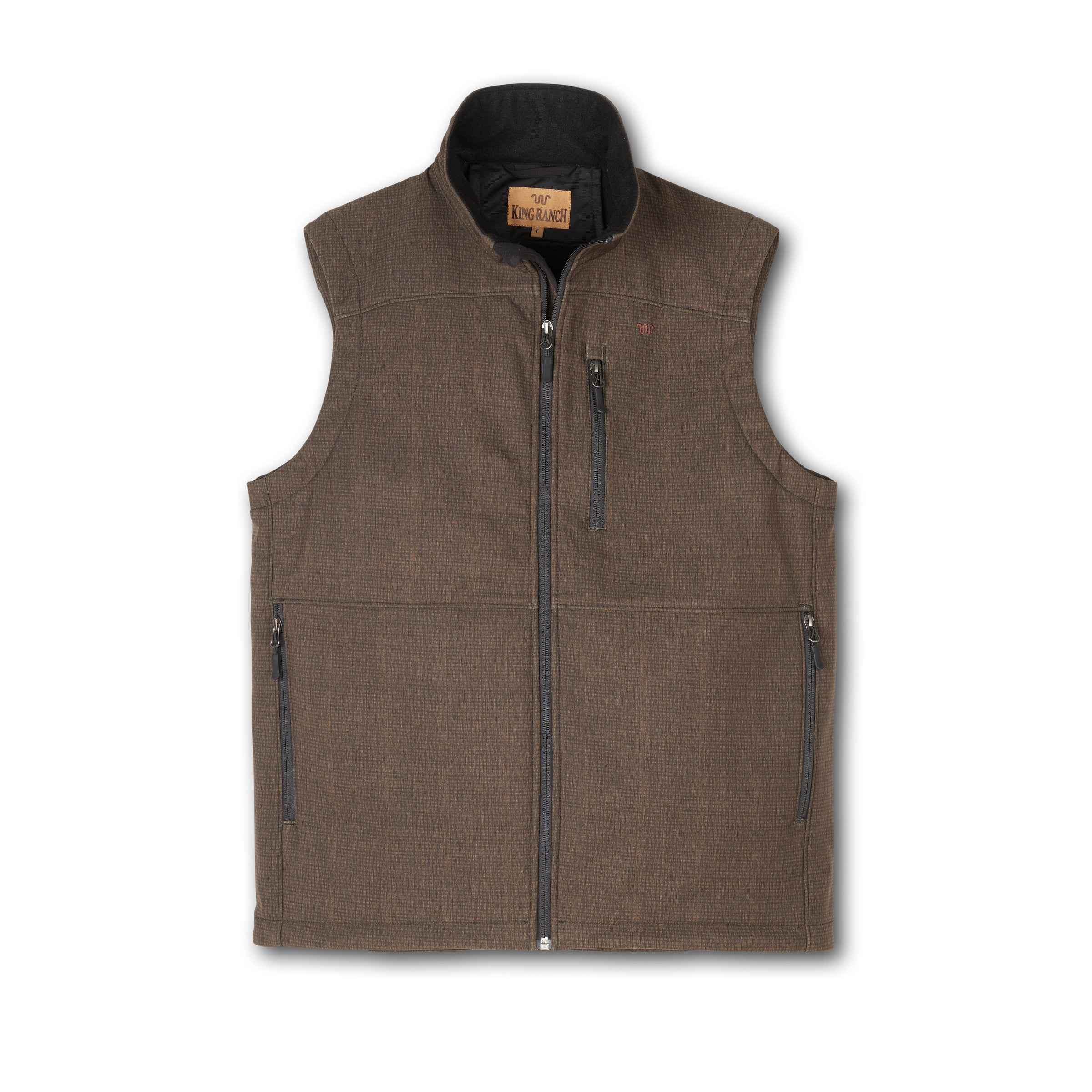 Men's Textured Bonded Poly Vest