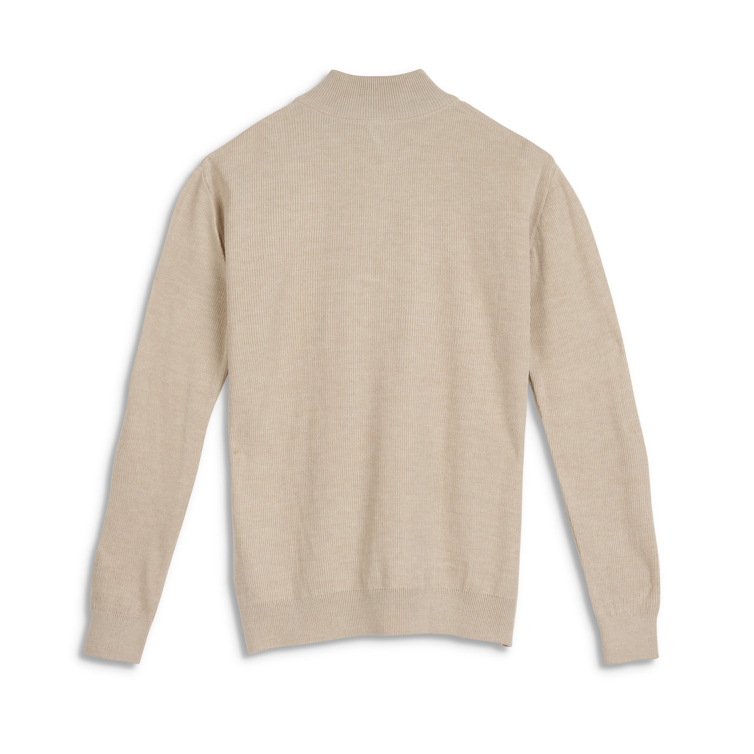Men's Merino Wool Quarter Zip Sweater