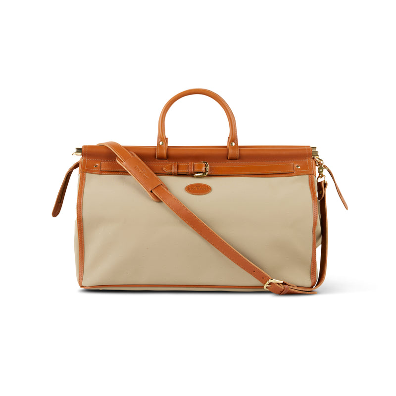 Belted Dowel Duffle | TAN