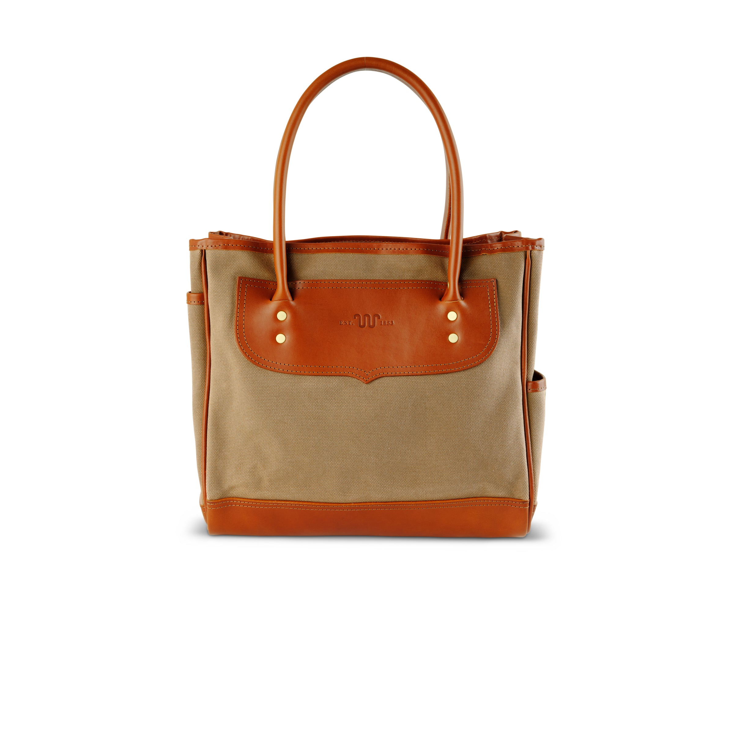 King Ranch Waxed Canvas Field Tote