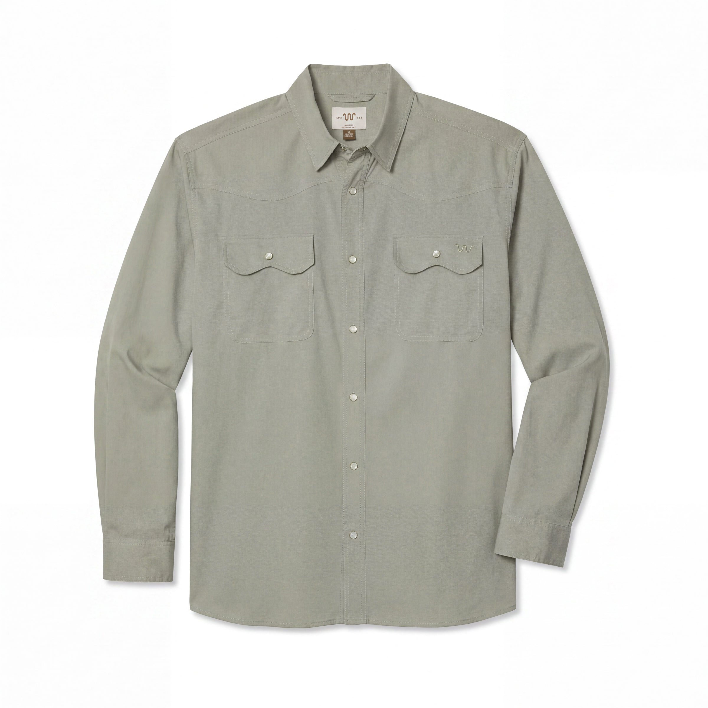Men's Lucero Cotton Performance Shirt, Long Sleeve