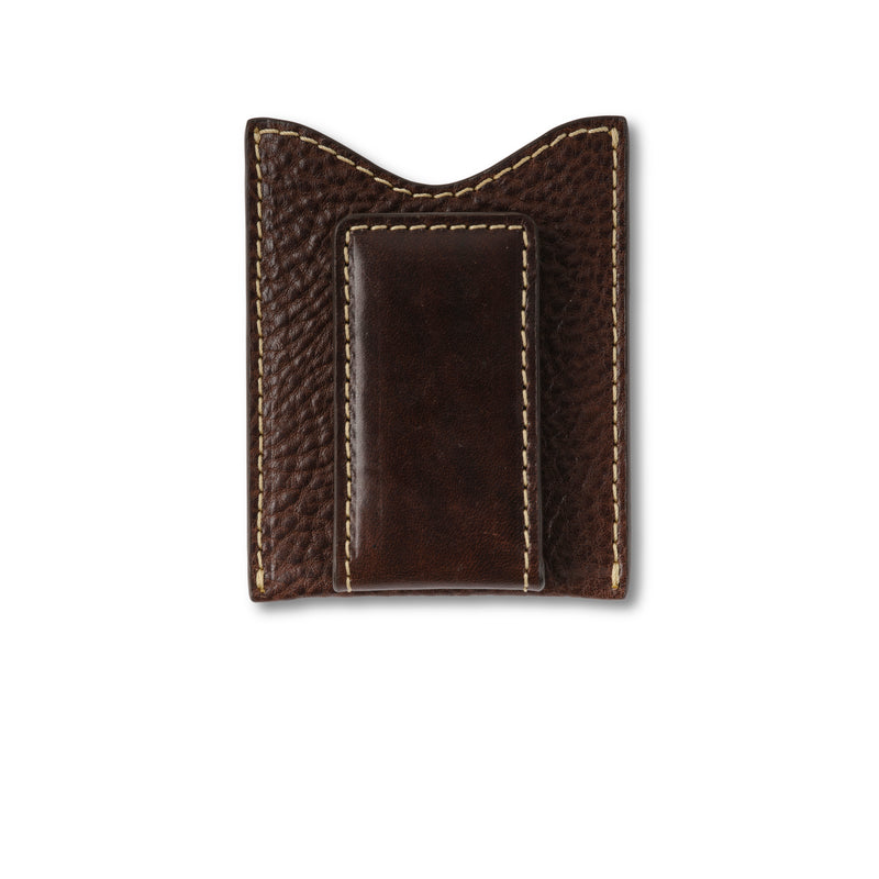 Laureles Money Clip | CHOCOLATE