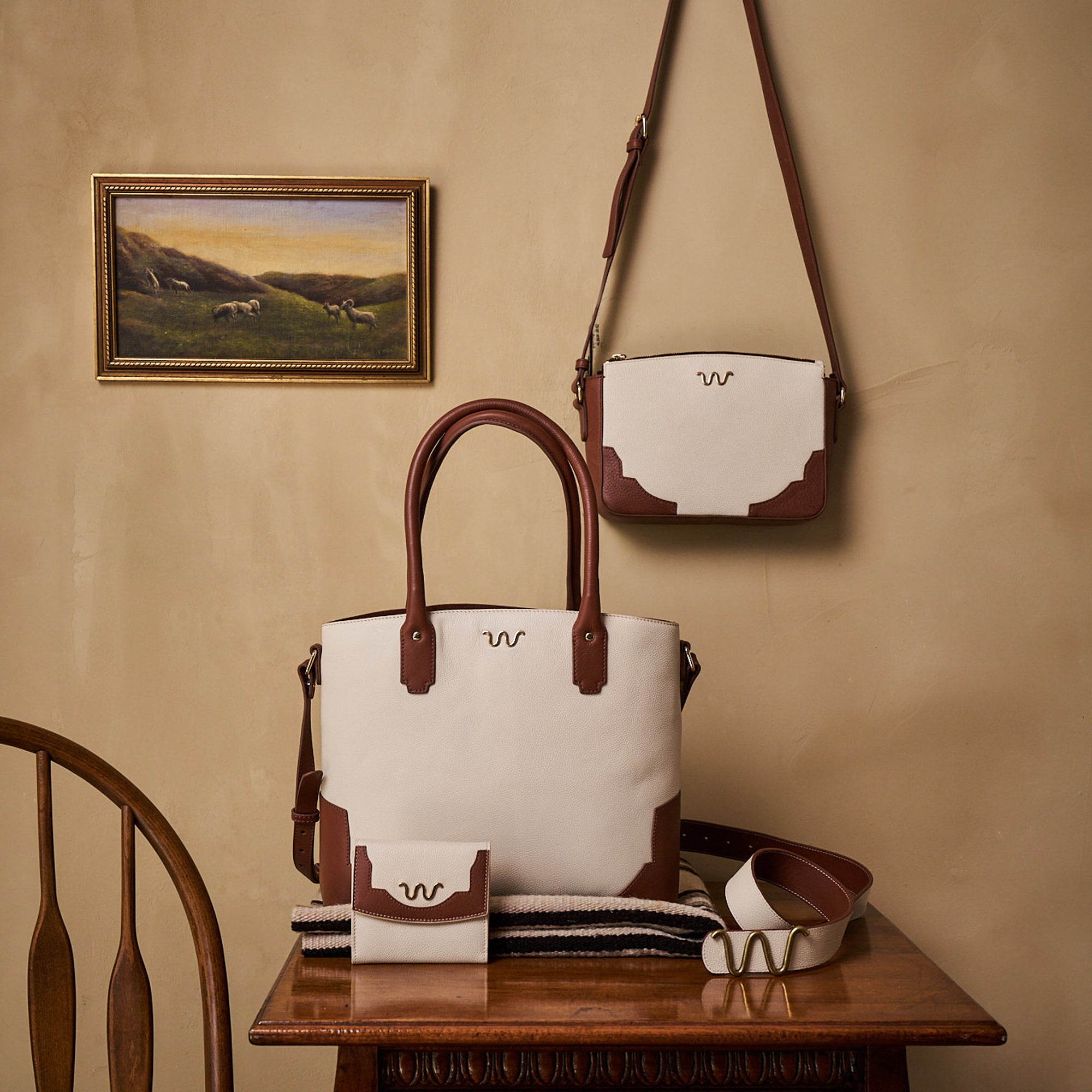 Legacy Leather Zip Tote