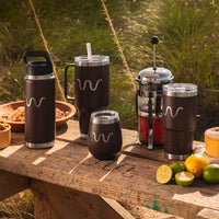 Running W YETI Rambler, 10 oz Wine Tumbler