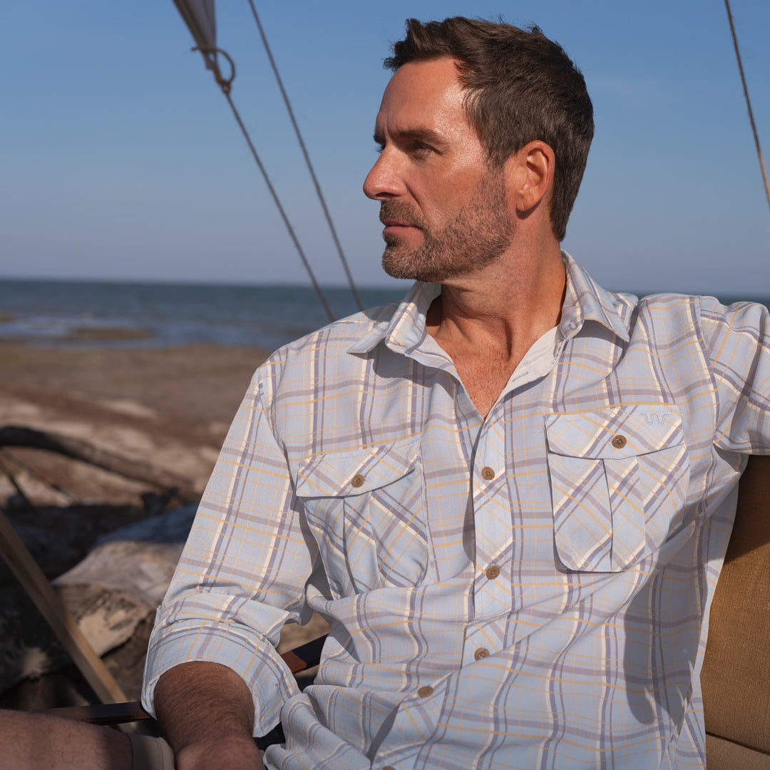 Men's Plaid Utility Shirt