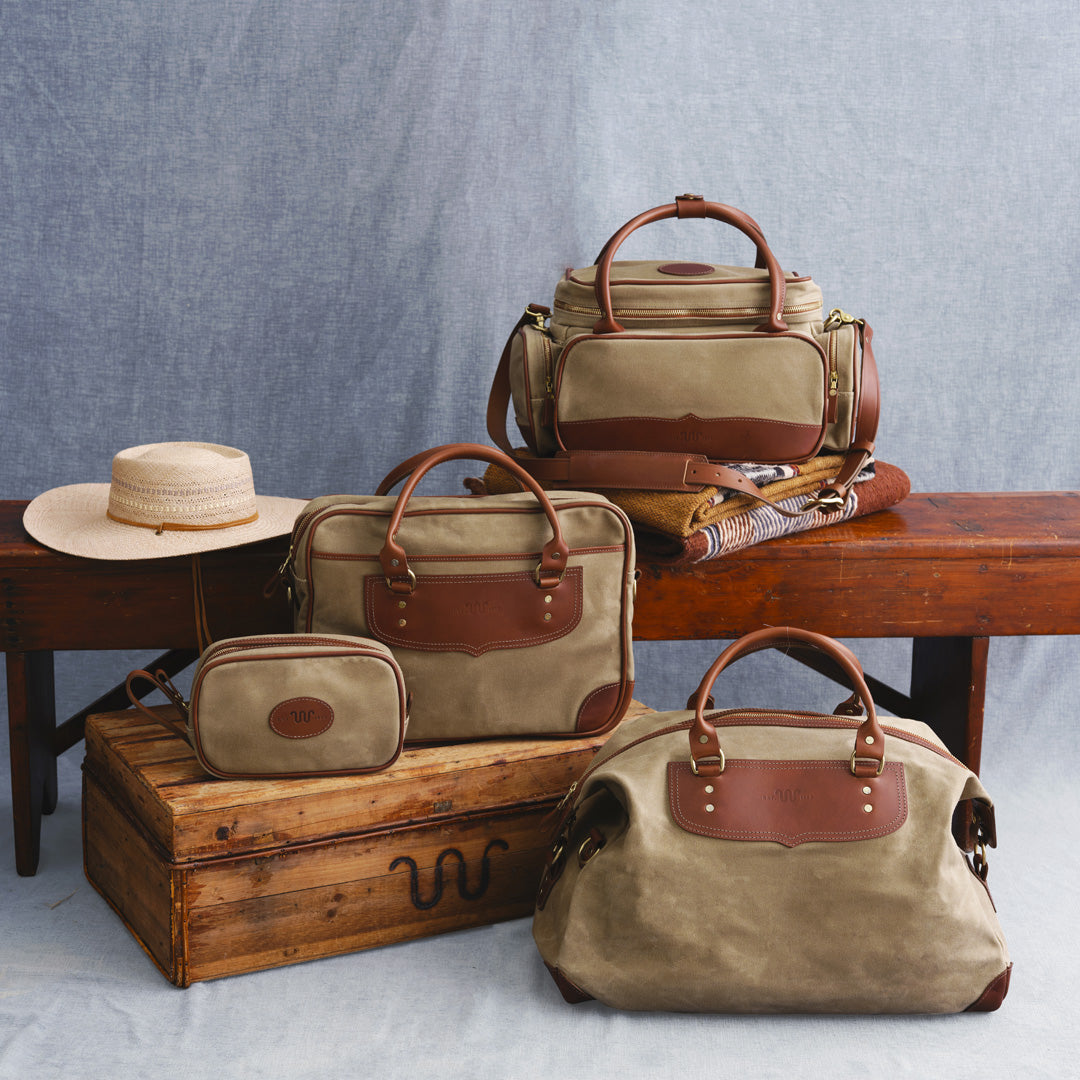 King Ranch Waxed Canvas Briefcase