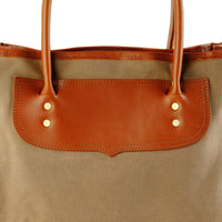 King Ranch Waxed Canvas Field Tote