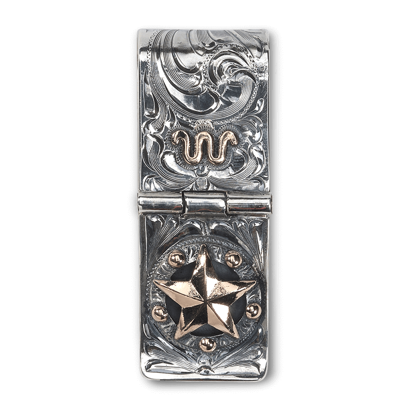 Texas Star Money Clip – King Ranch Saddle Shop