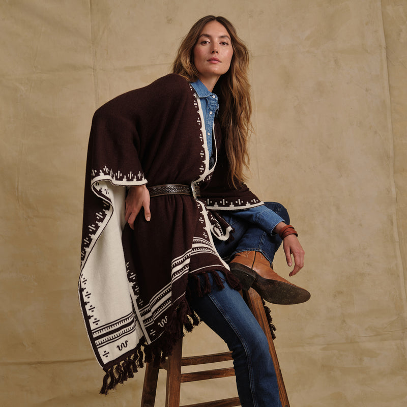 Women's Merino Wool Wrap | lifestyle