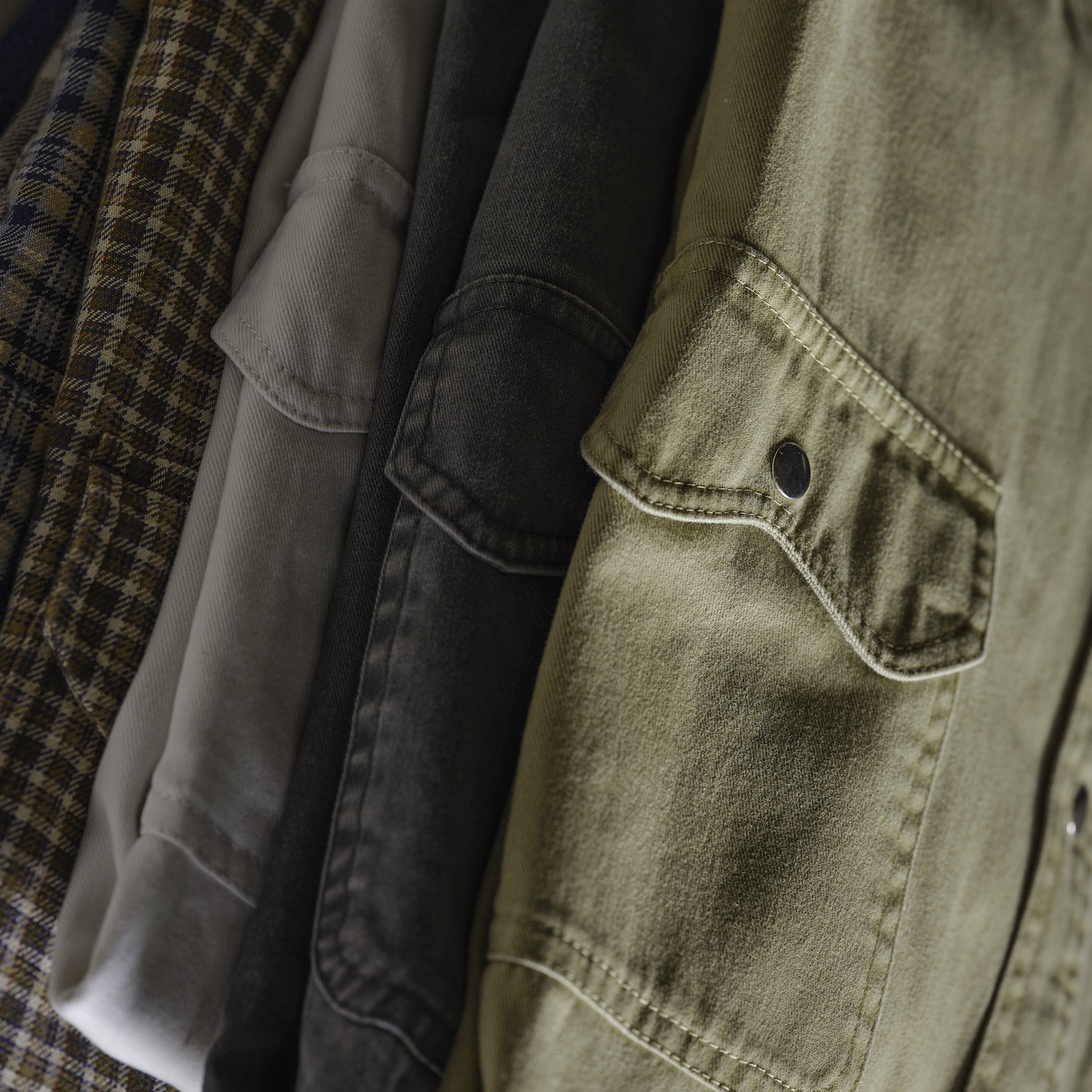 Men's Creek Barn Washed Twill Shirt
