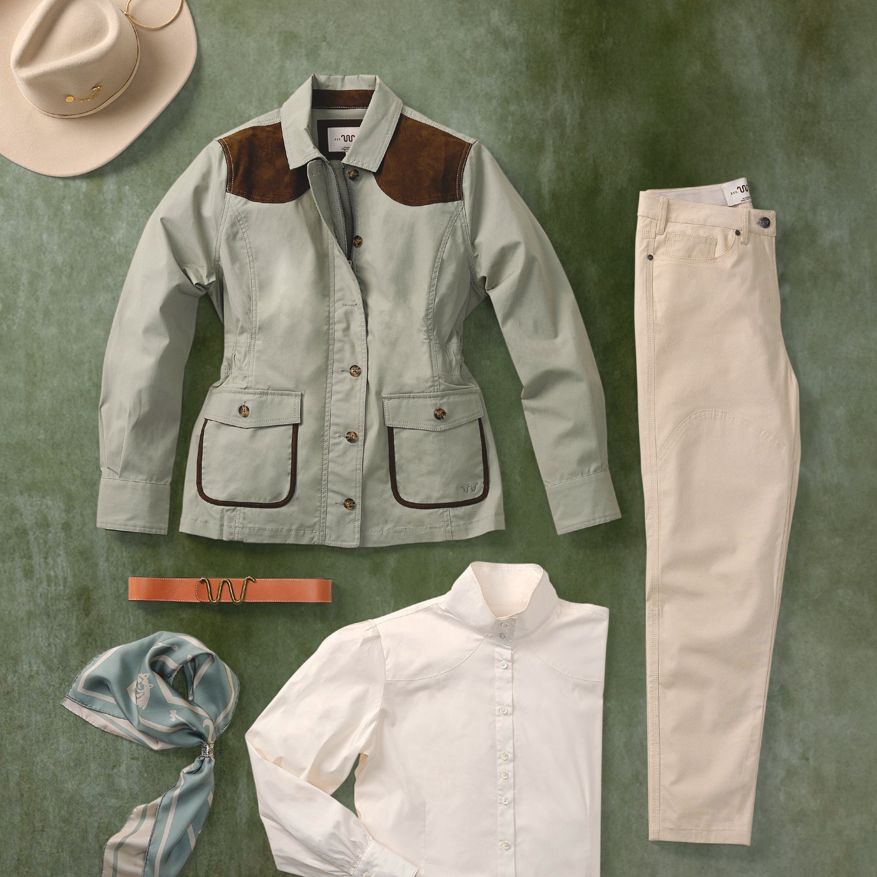 Running W Brand Belt Reversible