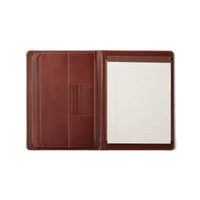 Leather File Pocket Notepad