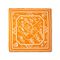 Loop Road Silk Scarves 36 X 36