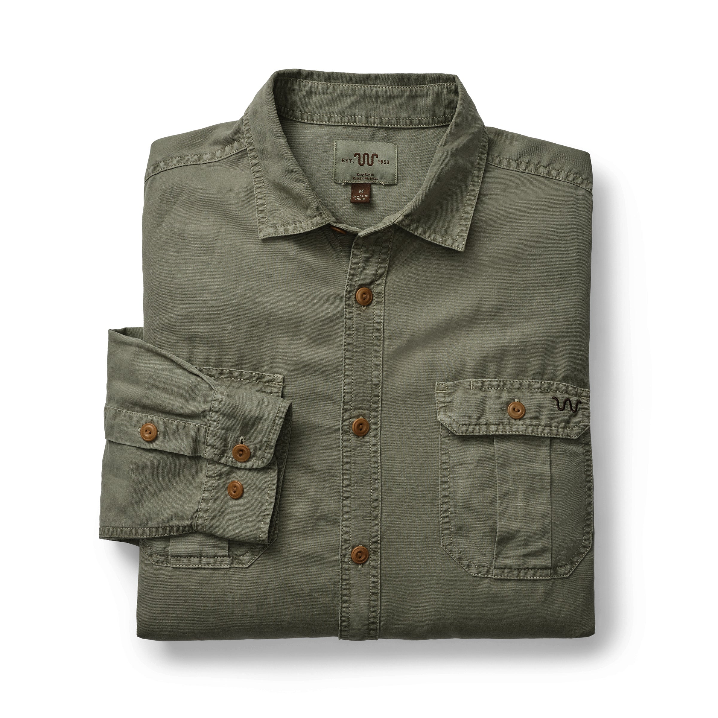 Men's Linen Utility Shirt