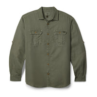 Men's Linen Utility Shirt