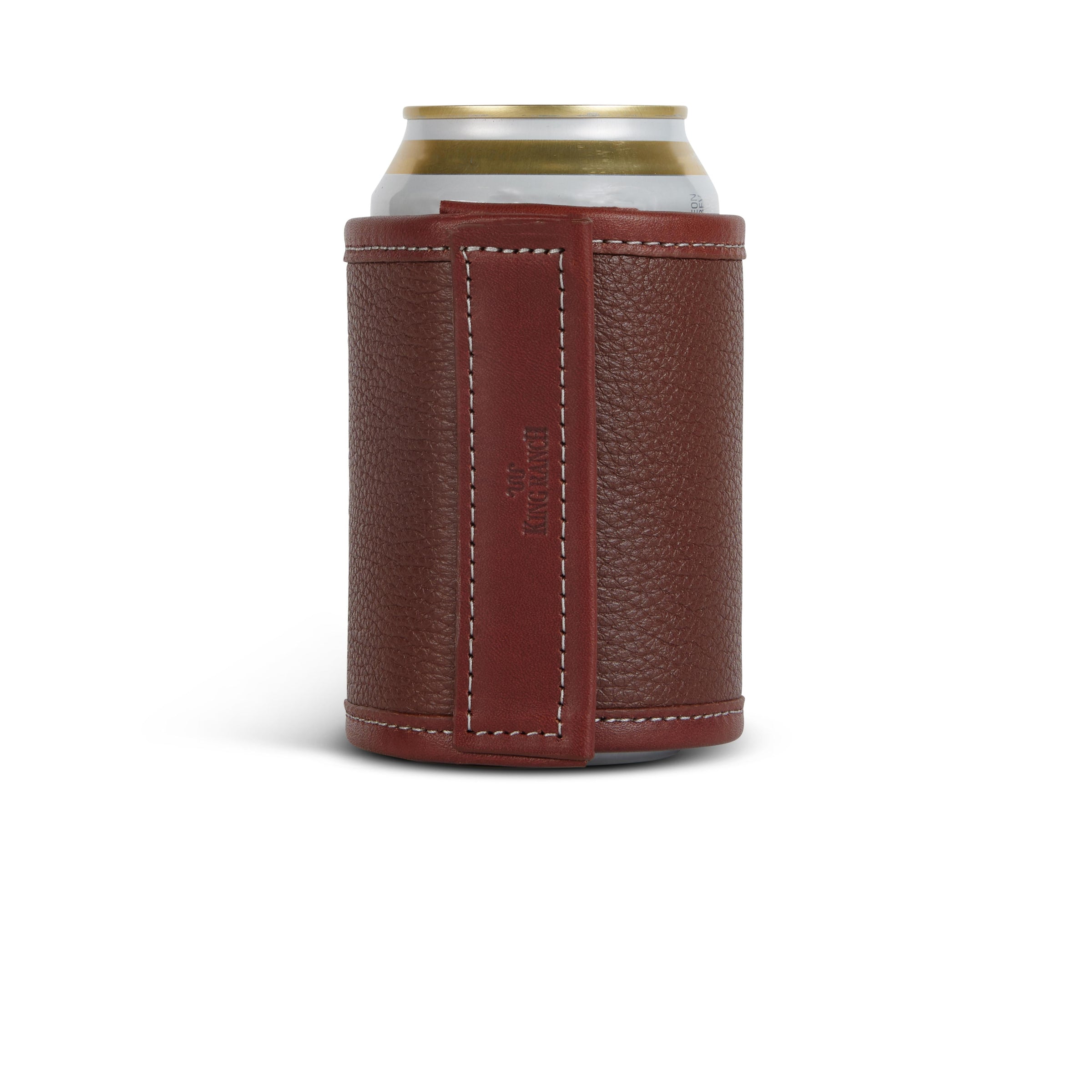 King Ranch Leather Can Holder