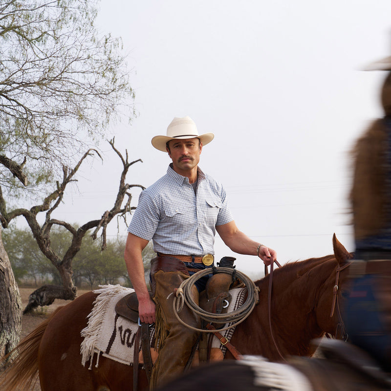 Saddle Stamp Brass Buckle | lifestyle