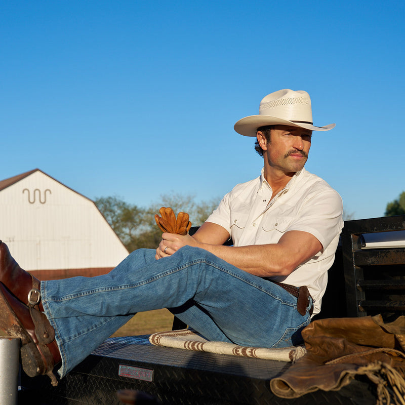 Men's Blue Norther™ Short Sleeve Tech Shirt | lifestyle