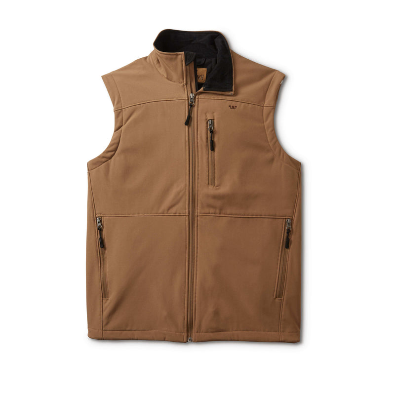 Men's Bonded Poly Vest | Tan / Small