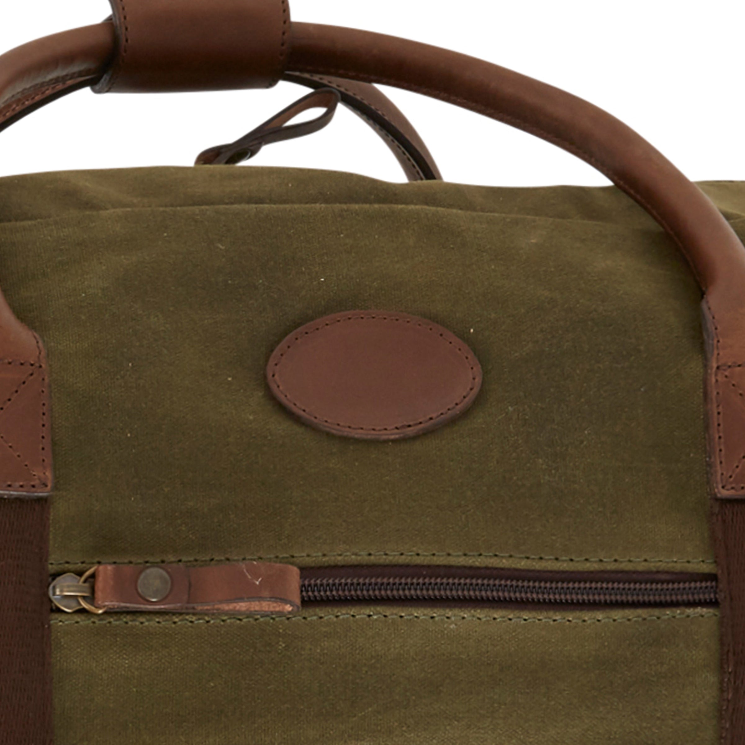 Waxed Canvas Rolling Duffle
