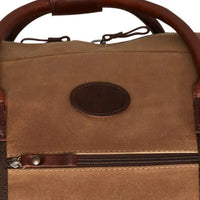 Waxed Canvas Rolling Duffle