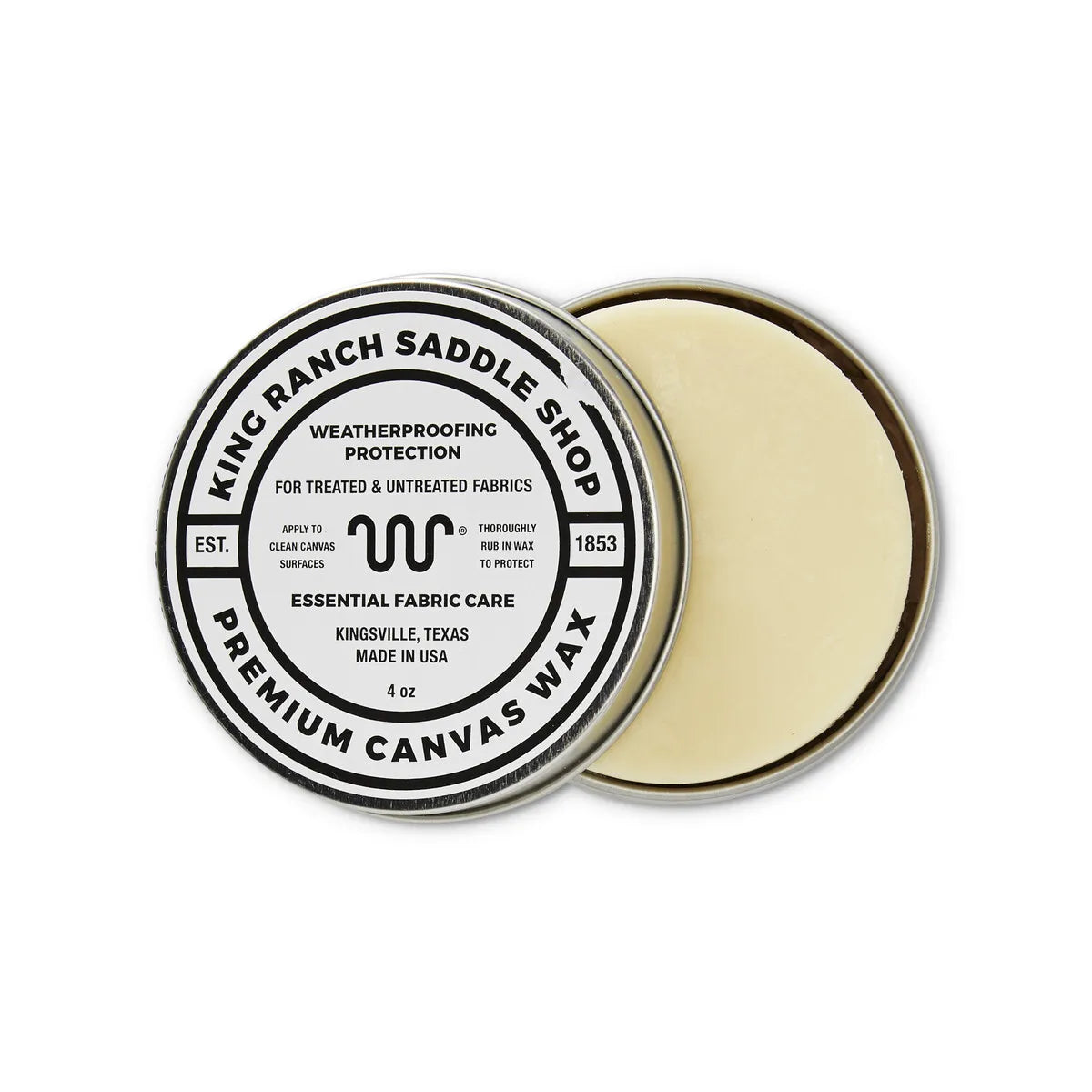 Canvas Wax 4oz Tin
