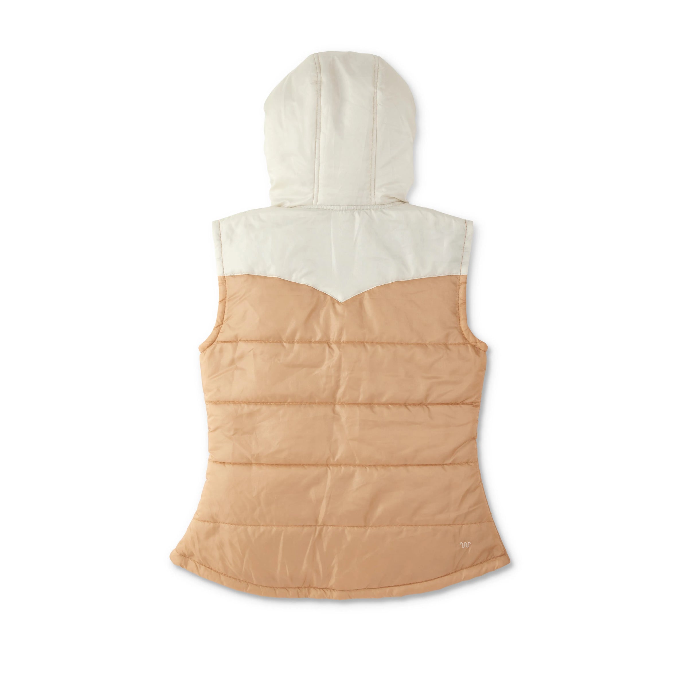 Women's Colorblock Western Puff Vest