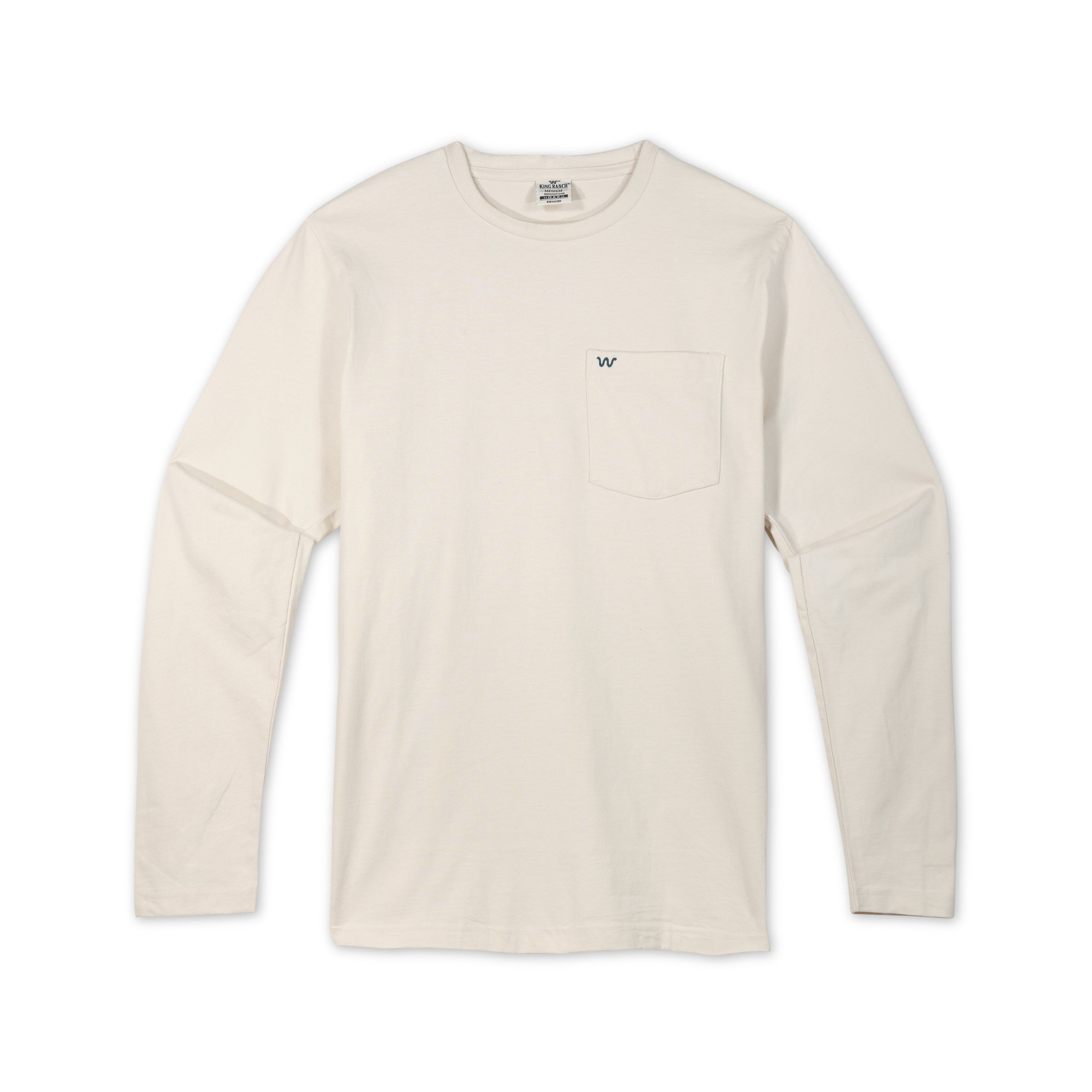 Long Sleeve Logo Pocket Tee Shirt