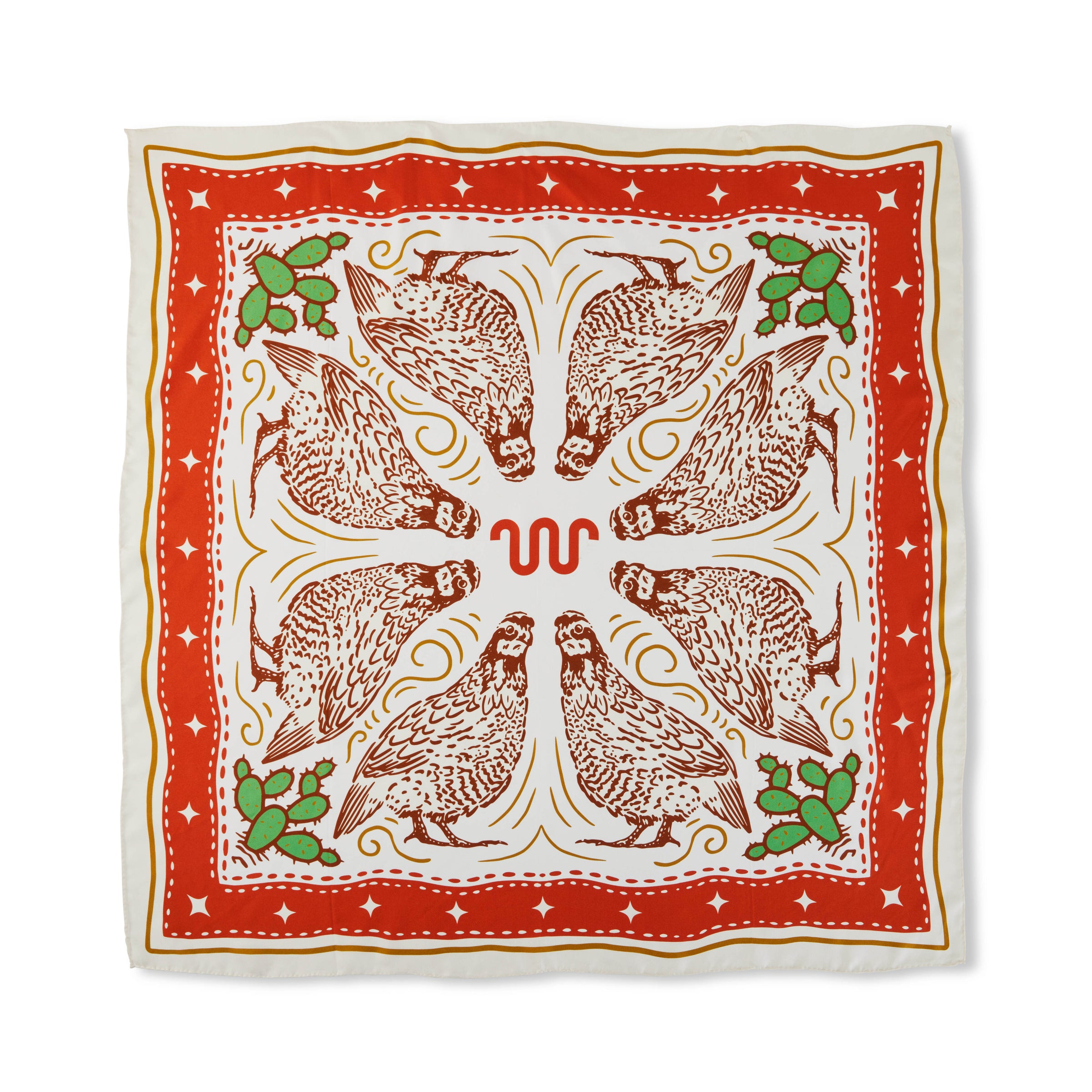 Bobwhite Quail Silk Scarf