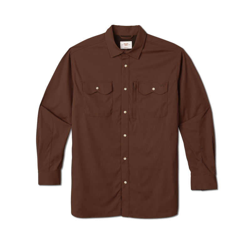 Men's Blue Norther™ Tech Shirt | KING RANCH BROWN / Small