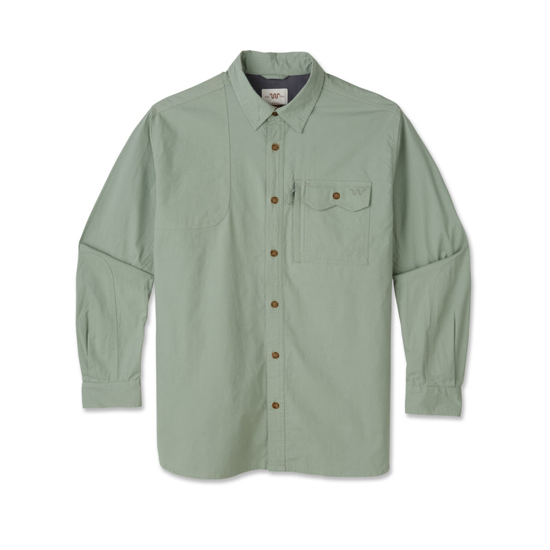 Men's Cotton Field Shirt | PRICKLY PEAR SAGE / Small