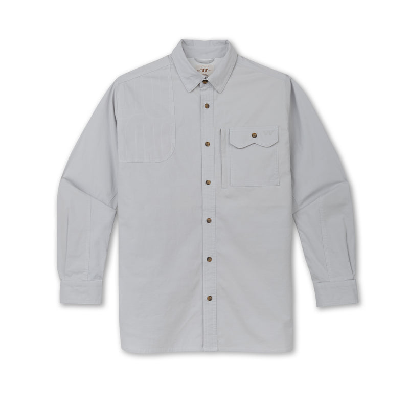 Men's Cotton Field Shirt | WILD DOVE GREY / Small