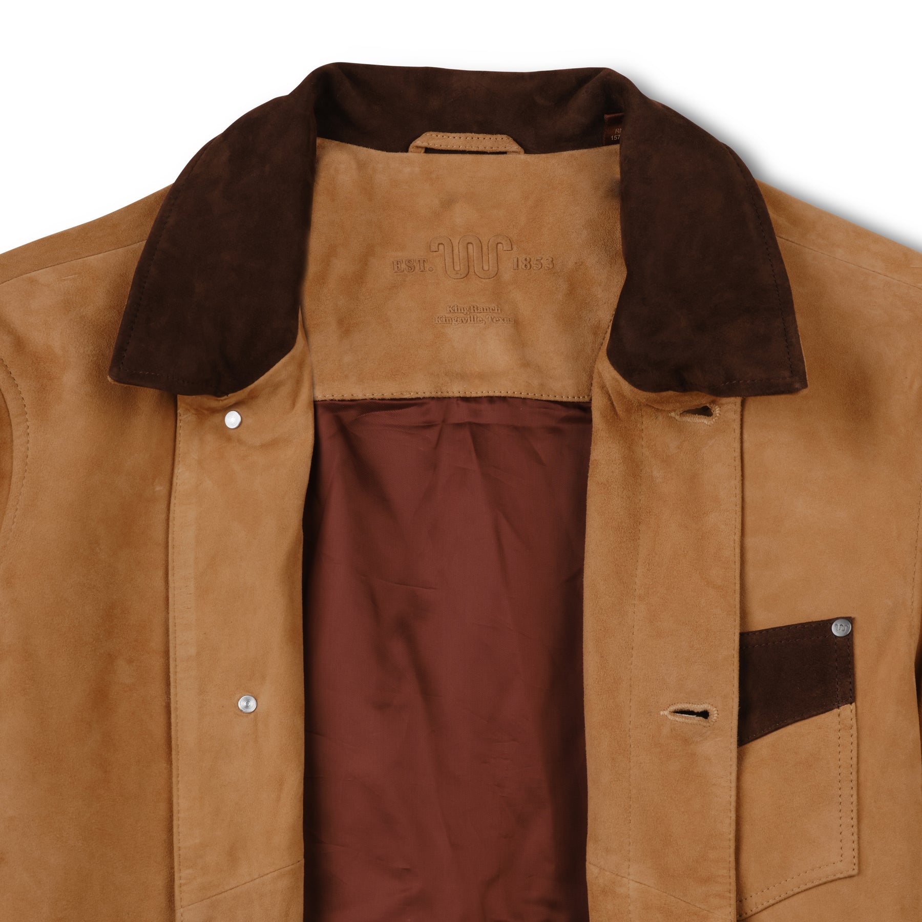 Men's Goat Suede Kineño Jacket – King Ranch Saddle Shop