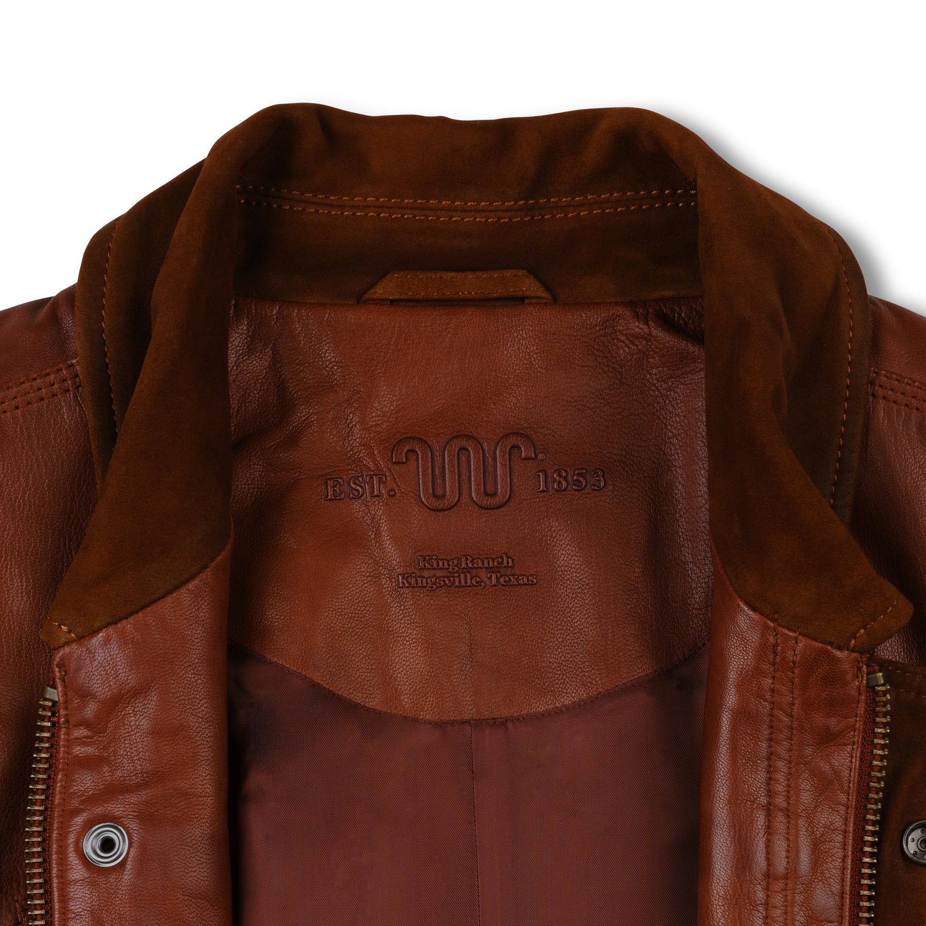 Men's Leather Ranch Coat – King Ranch Saddle Shop