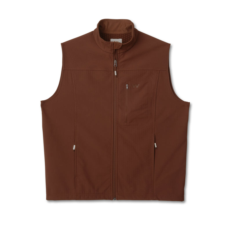 Men's Field Tech Vest | CHOCOLATE / Small