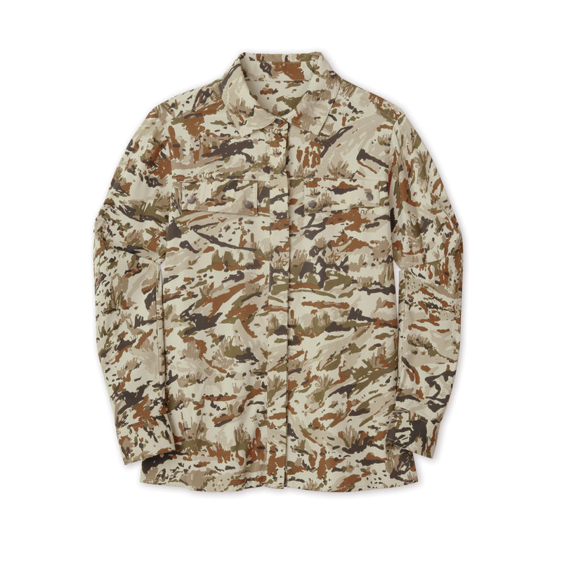 Women's Blue Norther™ Tech Shirt | BRUSH CAMO / Small