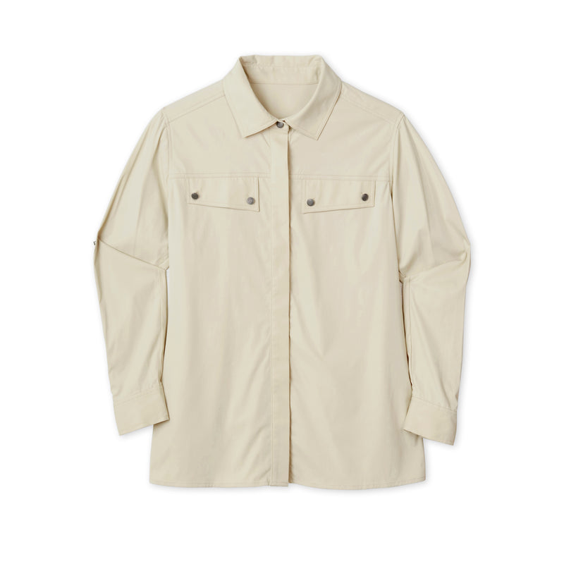 Women's Blue Norther™ Tech Shirt | DIAMONDBACK TAN / Small