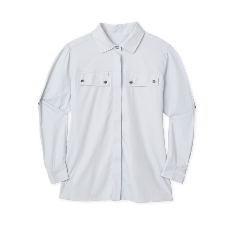 Women's Blue Norther™ Tech Shirt | WILD DOVE GREY / Small