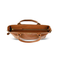 Legacy Leather Zip Tote